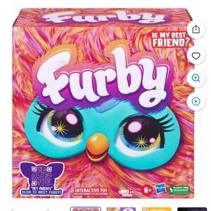 Furby coral plush toy brand new in box
